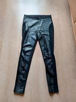 Leggings mit Kunstledereinsatz Gr  40/42 Hessen - Kirchhain Vorschau