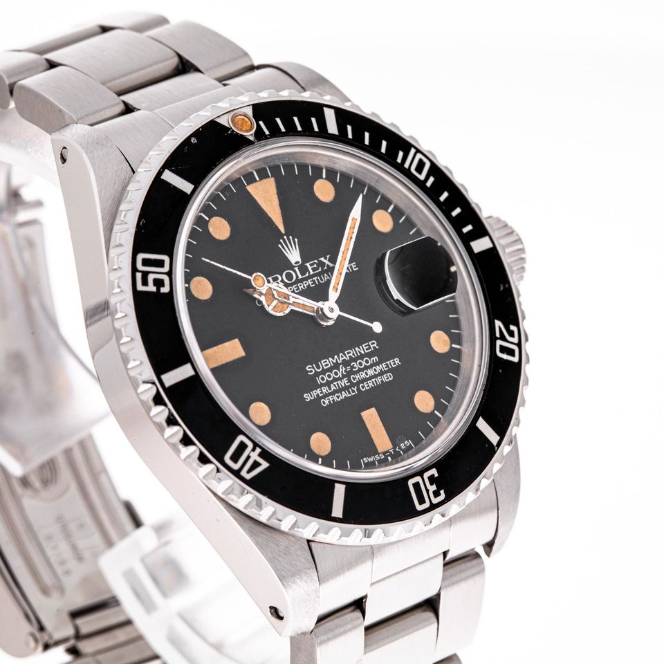 Rolex Submariner Date 40 Tritium 16800 1A Zustand Vintage in Hannover