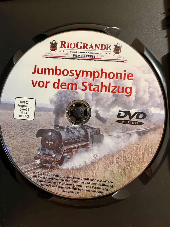 Rio Grande DVD Jumbosymphonie vor dem Stahlzug in Netzschkau