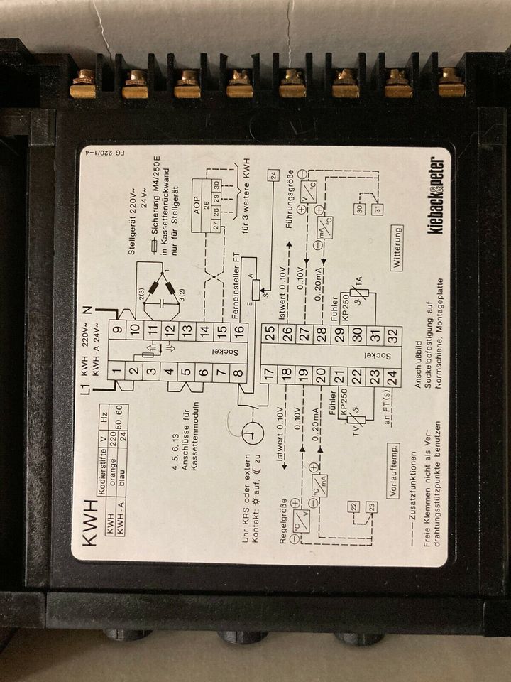 Kieback & Peter KRS SYSTEM KWH Heizungsregler DDC 3000 in OVP in Mossautal