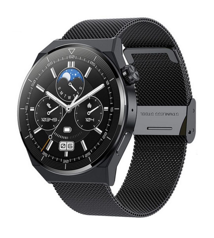 1,36" AMOLED Smartwatch Mesh * G3 PRO ELITE * Herren IP68 Uhr NEU in Dörfles-Esbach