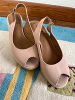 High Heels Sandalen s.Oliver Stoff rosé 15€ Gr.40 Berlin - Biesdorf Vorschau
