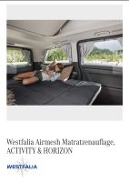 Westfalia Airmesh Matratze Topper MarcoPolo Horizon Aktivity W447 Schleswig-Holstein - Mönkeberg Vorschau