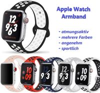 Apple Watch Band Sportband 1-7 SE 38-45mm NEU iWatch Nike Silikon Berlin - Treptow Vorschau