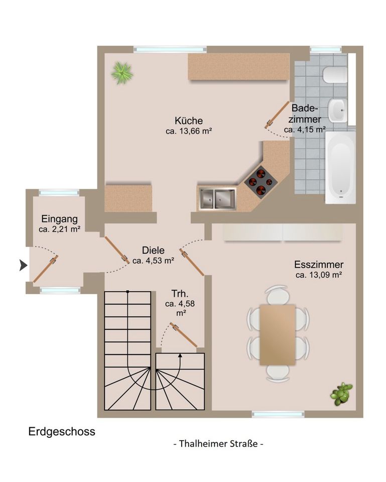 Historischer Altbau mit Platz für die ganze Familie in Wolfen