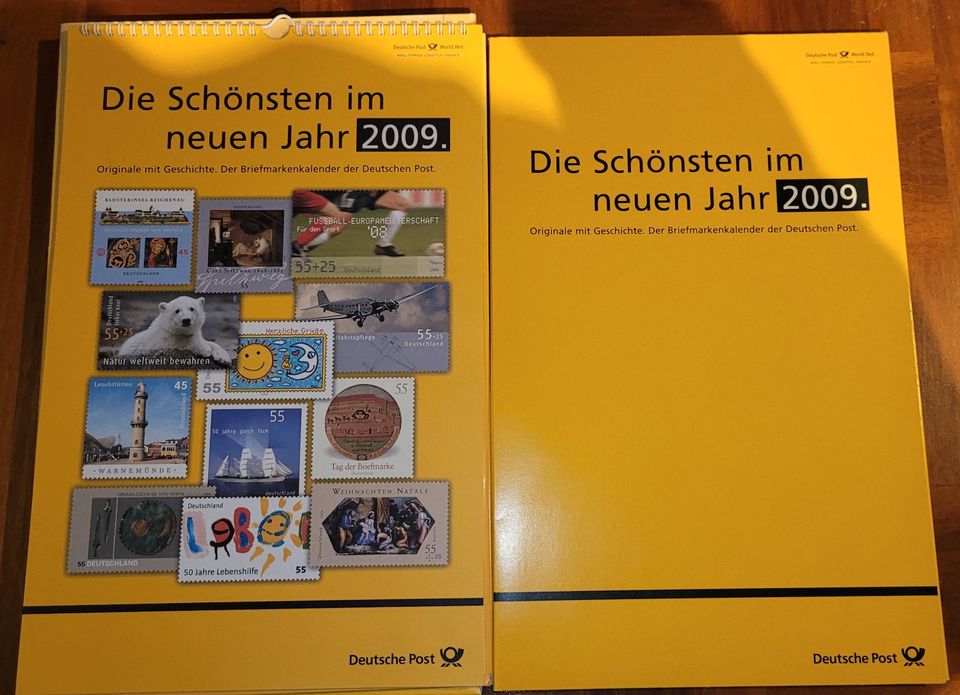 je ein Briefmarkenkalender 2009,2016,2017 in Windeck