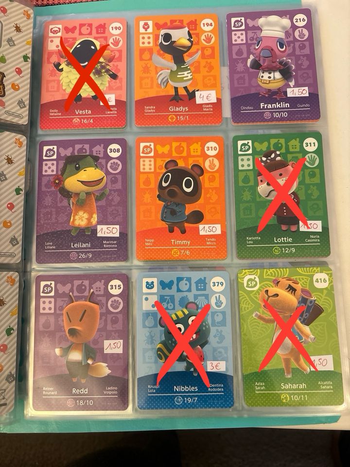 Animal Crossing Amiibo Karten: Serie 1-5, Womo in Berlin