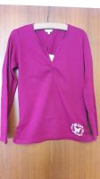 Langarmshirt Baumwolle pink Gr 146/  152 TCM Tchibo Applikation Hessen - Neu-Eichenberg Vorschau