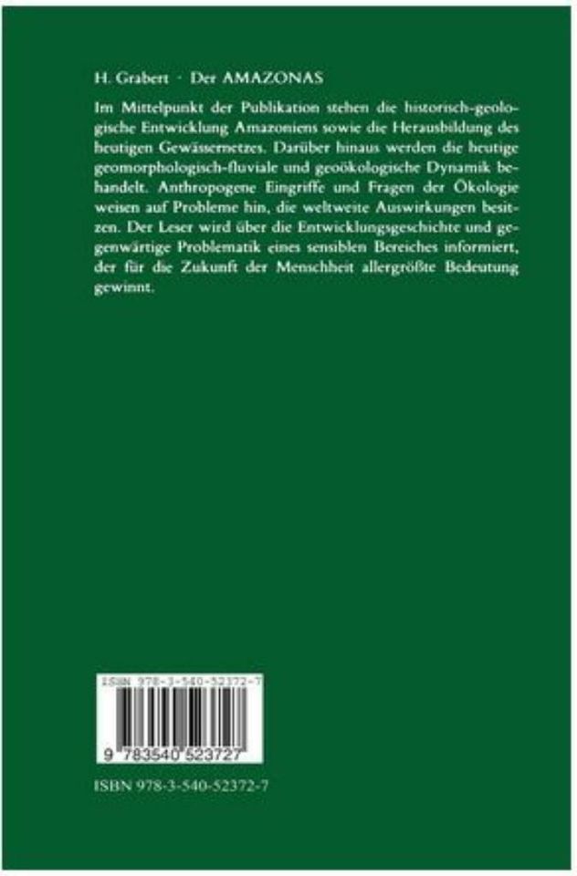 Der Amazonas (vertieftes, geographisches Hintergrundwissen) in Bösingen