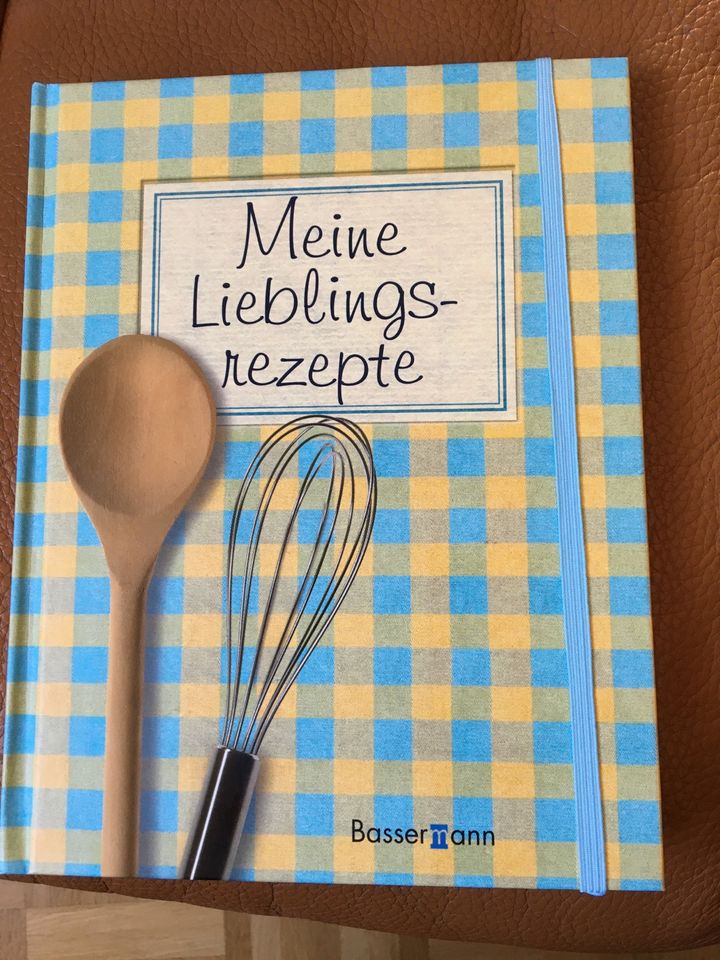 Meine Lieblingsrezepte - Buch zum Ausfüllen, neu in Maintal