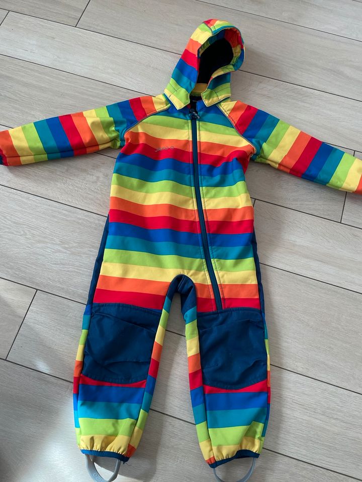 Jako O Teddyfleece Overall Regenbogen 92/98 in Hilpoltstein