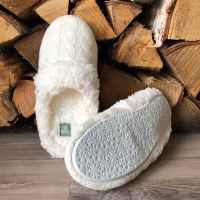 Aran Cable Knit Irische Woll-Hausschuhe Pantoffeln NEU 39/40 Sachsen - Höckendorf Vorschau