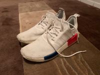 Adidas NMD R1 in weiß blau rot Niedersachsen - Hagen am Teutoburger Wald Vorschau