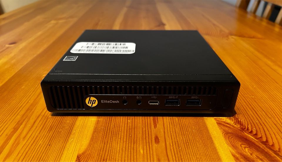 HP EliteDesk 800 G2 mini PC i7 6700T 2.8G 8GB 128GB SSD 1TB HDD in Wiesbaden