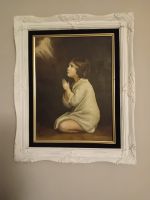 Ölgemälde auf Leinwand mit Keilrahmen - Motiv: Junge am beten Dithmarschen - Brunsbuettel Vorschau