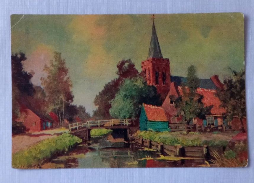Holland "Kortenhoef" alte Ansichtskarte  Niederlande in Velbert