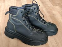 Zara -Größe 41  - Flache gewachste Stiefeletten mit Ziernähten Bayern - Freising Vorschau