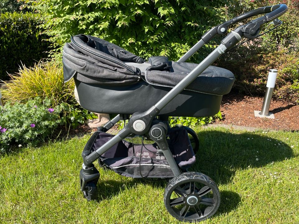 Teutonia Kinderwagen BeYou Set mit Handbremse in Sasbach