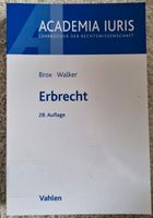 Brox/Walker- Erbrecht 28. Auflage Lindenthal - Köln Sülz Vorschau