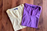 2x Mexx T-Shirt Gr. S, lila, gelb, Strech ***neuwertig*** Baden-Württemberg - Ladenburg Vorschau