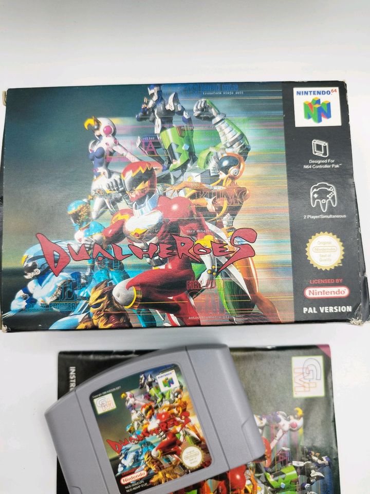 Nintendo 64 Dual Heroes in OVP in Erftstadt