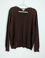 Damen Cardigan Feinstrickjacke von H&M Gr. XL braun Brandenburg - Putlitz Vorschau