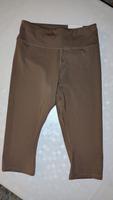 neu! 3/4 Sporthose, gr.M, Training tights, braun/dunkles beige Bayern - Schonungen Vorschau