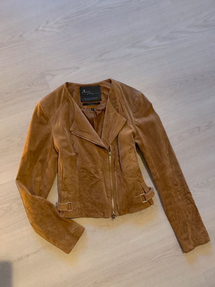 Goosecraft Lederjacke, Farbe Cognac, Gr. S in Frankfurt am Main