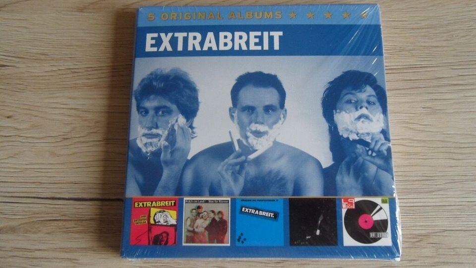 Extrabreit - 5 Alben - Boxset - NEUWARE in Baltrum