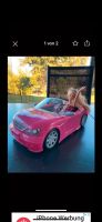 Barbie Auto/Cabrio in rosa/Glitzer mit Fahrerin Niedersachsen - Delmenhorst Vorschau