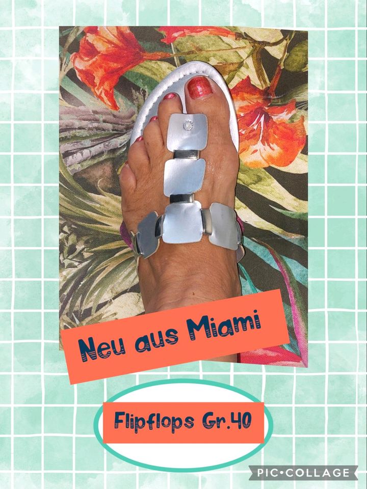 Neu ♥️  Schöne Flipflops, Pantolette, Pumps, Highheels Gr.40 Mia in Leipzig