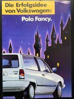 Prospekte VW Polo Fancy von 11/1987 Nordrhein-Westfalen - Mettmann Vorschau