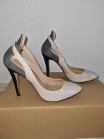 Zara Pumps, Getragen, Gebrauchspuren, Beige, Grau, Classy, Gr. 40 Baden-Württemberg - Ludwigsburg Vorschau