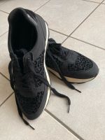 Zara Sneaker schwarz mit Leopardmuster , Größe 41, NP 69€ Rheinland-Pfalz - Altrip Vorschau