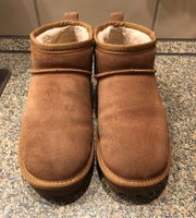 Colors of California Short Winter boot in suede wie UGS 39 tan Schleswig-Holstein - Pronstorf Vorschau