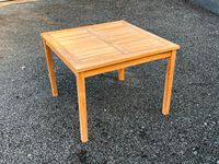 Gartentisch Esstisch aus Teak-Holz quatratisch 100 x 100 cm Bayern - Neustadt b.Coburg Vorschau