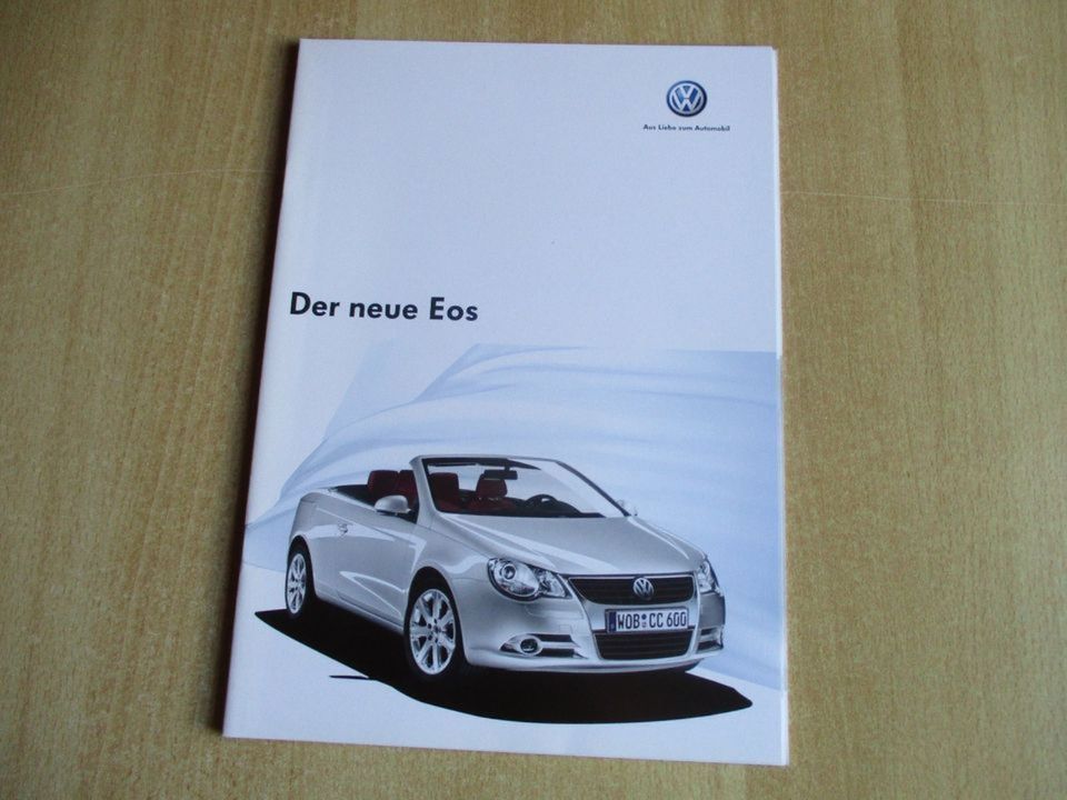 Autokatalog vom VW Eos Cabriolet Modelljahr 2006 in Immenhausen