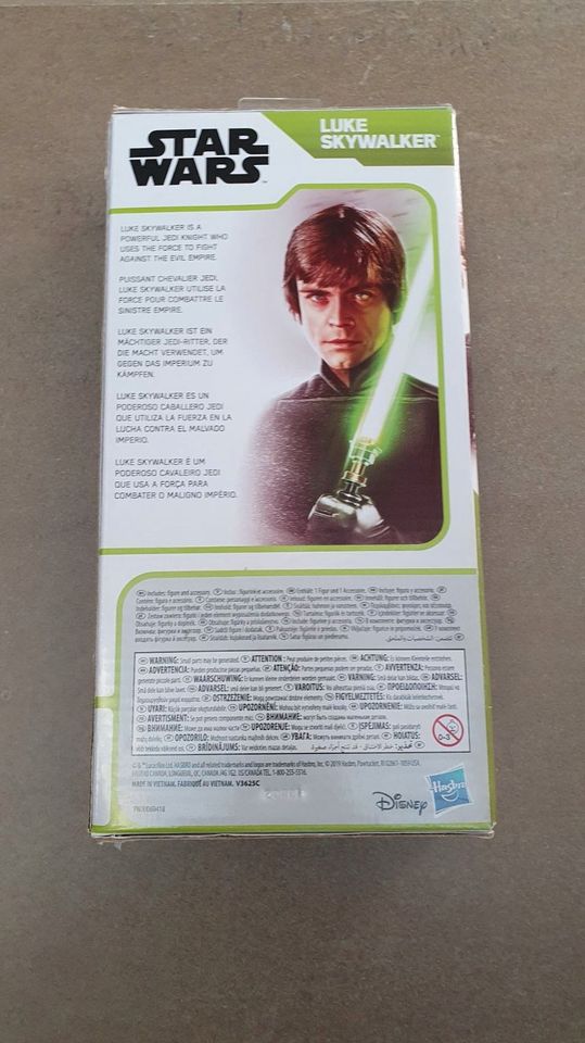 Hasbro Star Wars Figur Luke Skywalker, neu + original verpackt in Sassenberg