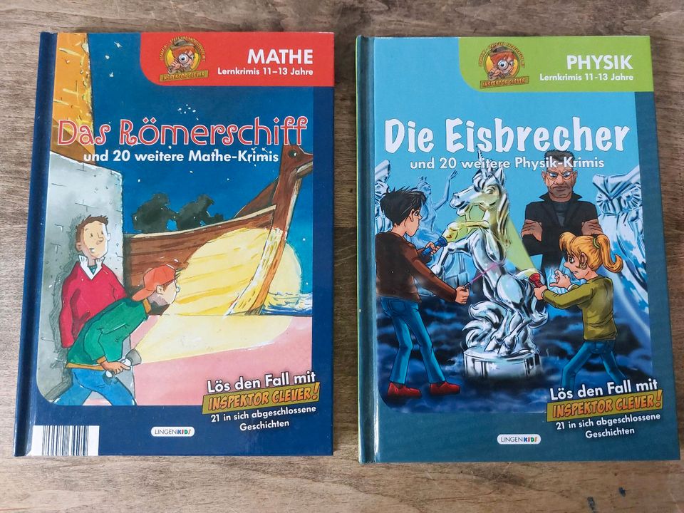 2 für 1 Lernkrimis Mathe Physik 11-13 Jahre Eisbrecher / Römersch in Dresden