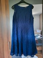 Blaues ärmelloses Spitzenkleid Gr 44 Bayern - Anger Vorschau