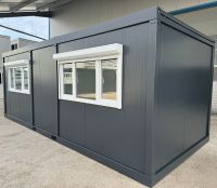 Containermodul inkl. Fenster mit Rollladen - Ideal als Bürocontainer Baucontainer Baustellencontainer Officecontainer Containerbüro Wohncontainer Containerwohnung Mannschaftscontainer Pausenraum Depot Bayern - Brunnen Vorschau