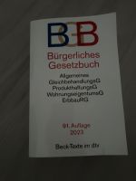 BGB Auflage 2023 Nordrhein-Westfalen - Remscheid Vorschau