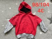 H&M Hoodie 98 104 rot grau Pulli Kapuzenpullover Kapuze Pullover Nordrhein-Westfalen - Wetter (Ruhr) Vorschau