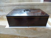 Antik edle Schmuck- Geld- Kassette England Metall Box Tresor Safe Bayern - Schwabmünchen Vorschau