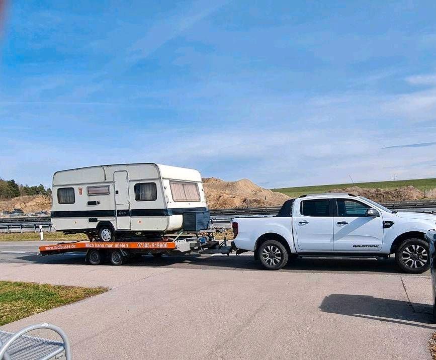 Überführungen Oldtimer Motorrad Wohnwagen Traktoren Maschinen in Schwendi