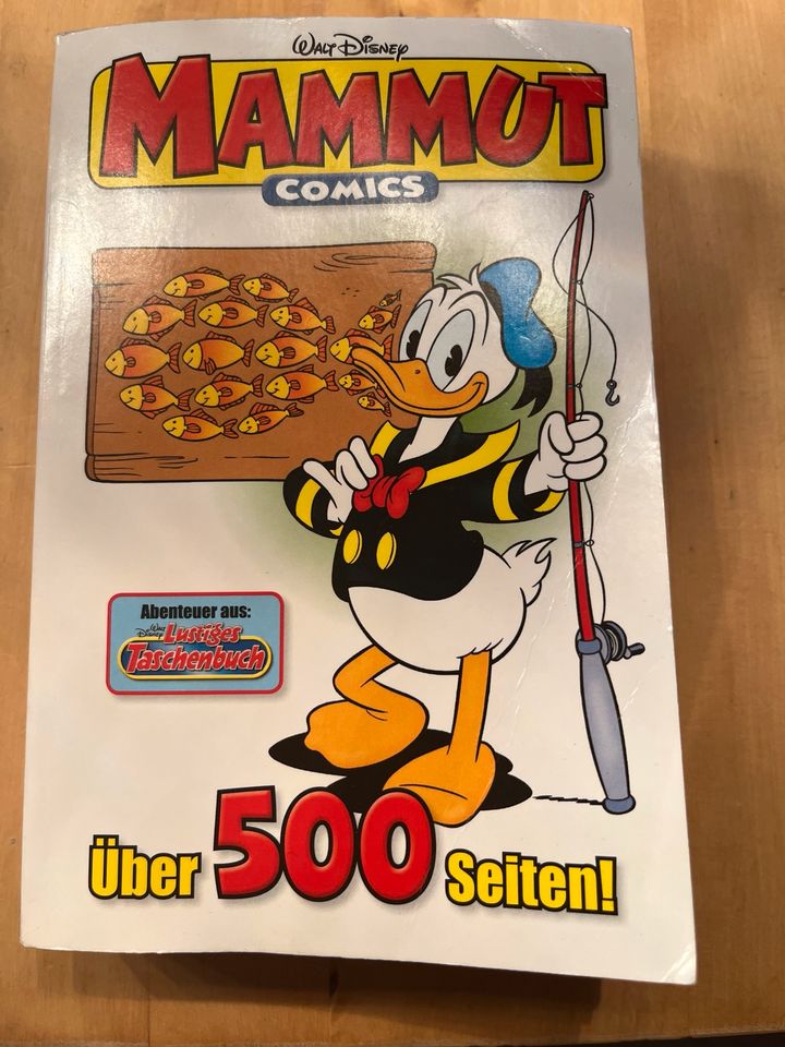 Comic Donald Duck in Würzburg