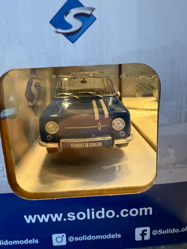 Renault 8 Gordini 1100 1:18 Solido Original verpackt in Hamm