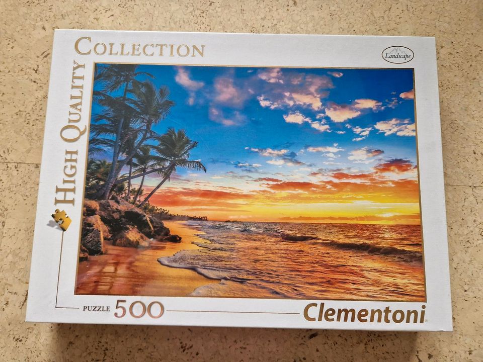 Puzzle 500 Teile Clementoni High Quality Collection in Pilsting