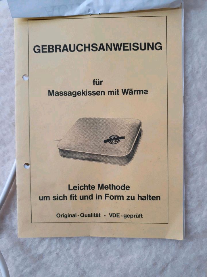 Massagekissen mit Wärme gute Qualität in Bremen