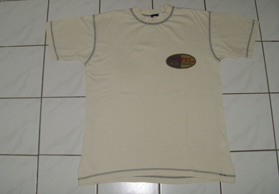 T-Shirt, beige, Gr. 164, Street Skater in Wermsdorf